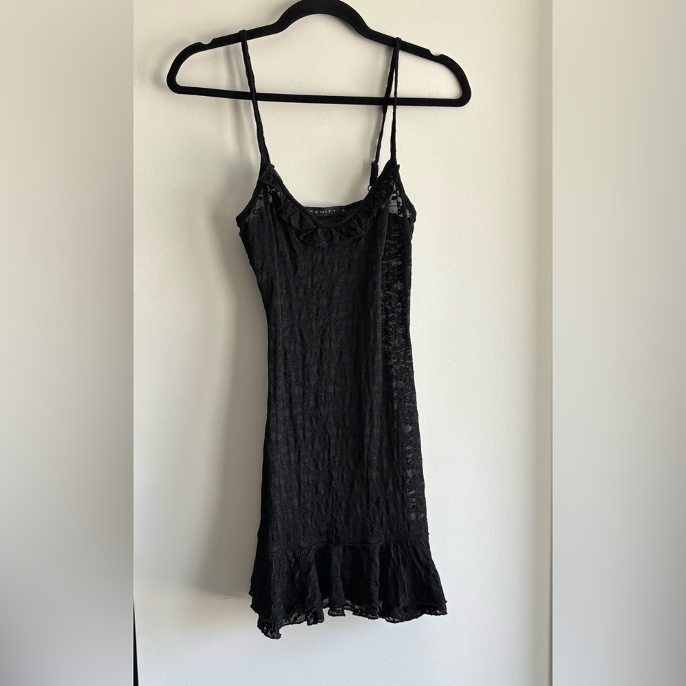 Fenity , mini dress , (S) black